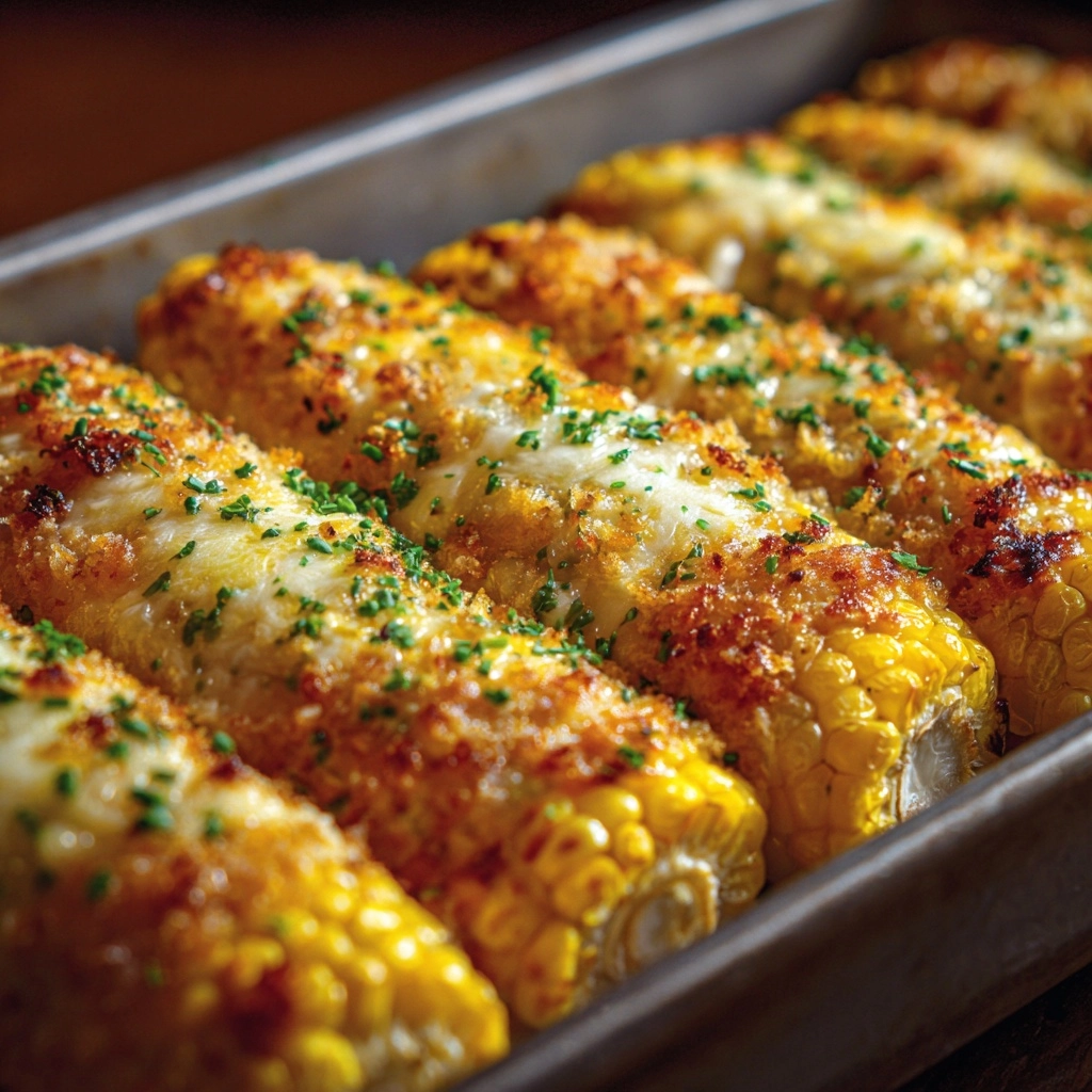 Parmesan Corn on the Cob Recipe - Recipe Image