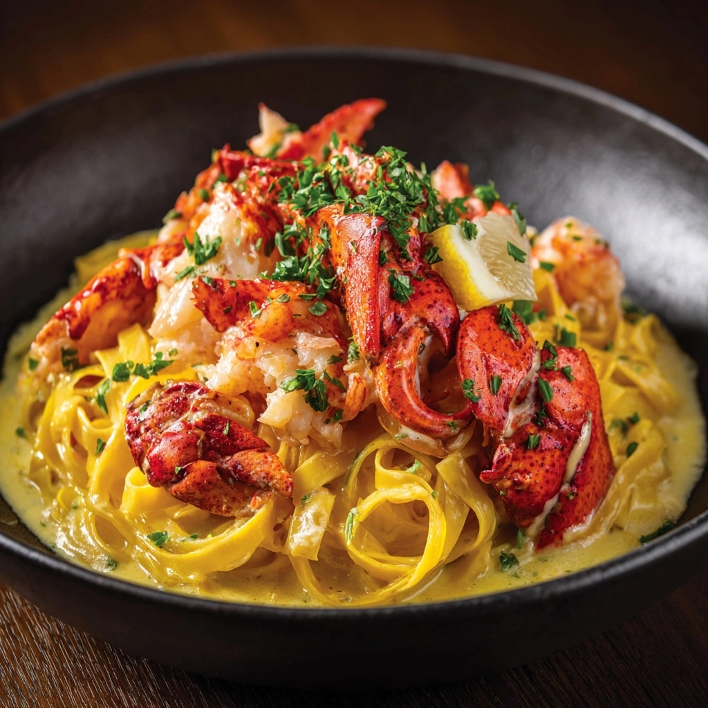 Brown Butter Lobster Roll Pasta: An Amazing Ultimate Recipe - Recipe Image