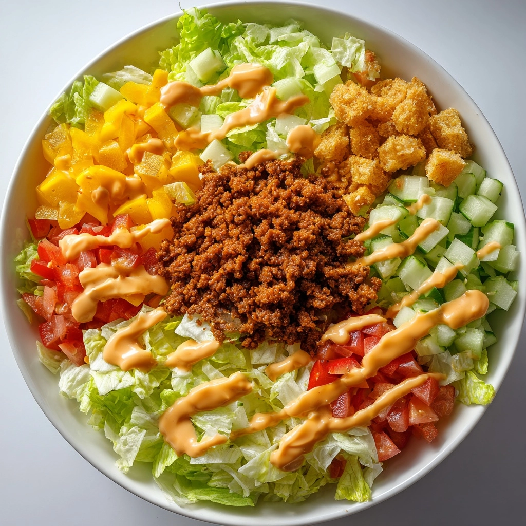 Big Mac Salad Recipe - Recipe Image