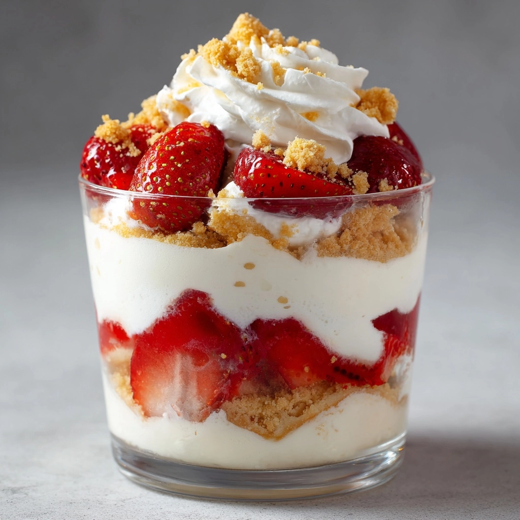 Strawberry Cheesecake Trifle Recipe - Recipe Image