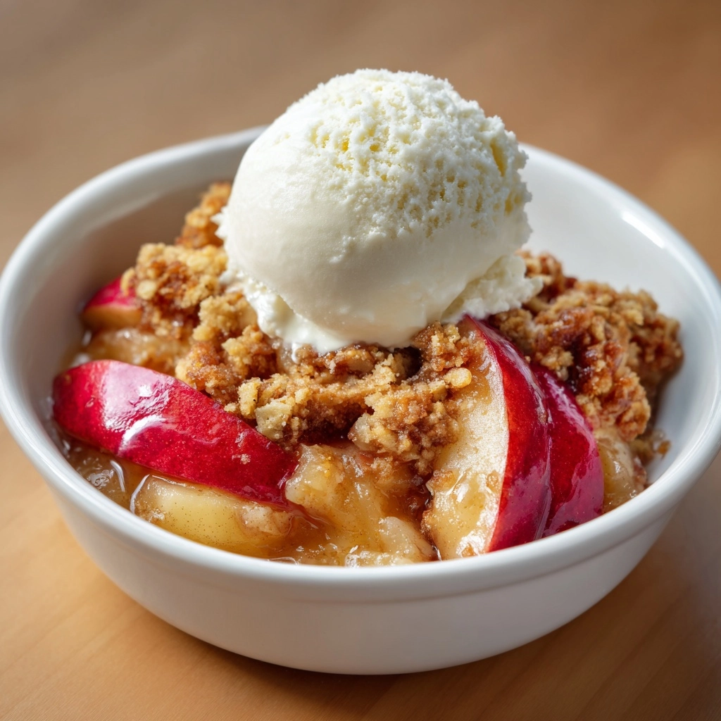 Apple Peanut Butter Crisp {Whole Wheat} Recipe - Recipe Image