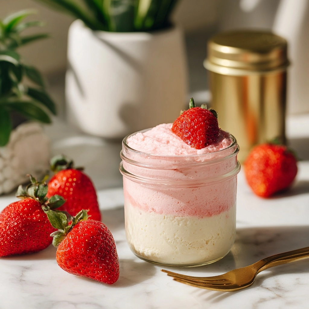 Homemade Strawberry Shortcake Coffee Creamer Recipe - Recipe Image