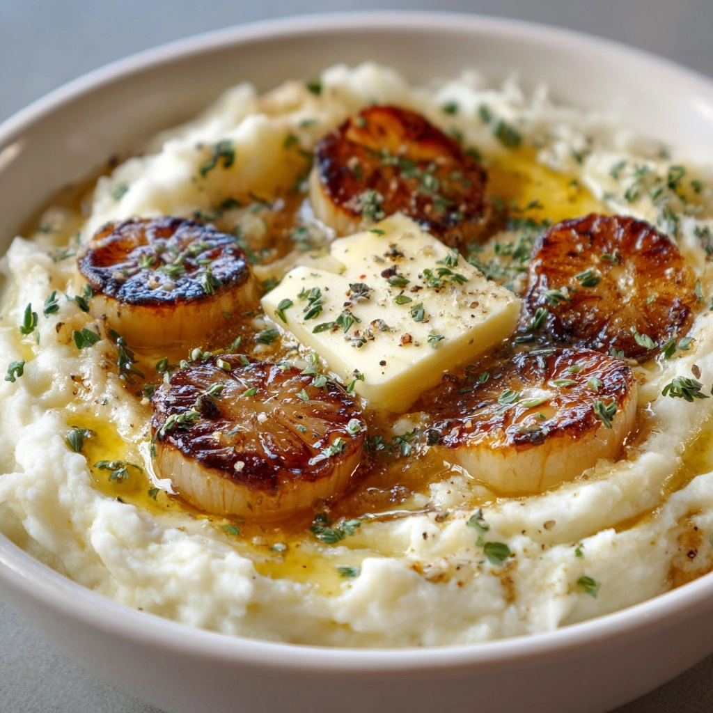 Roasted Garlic Mashed Potatoes Recipe