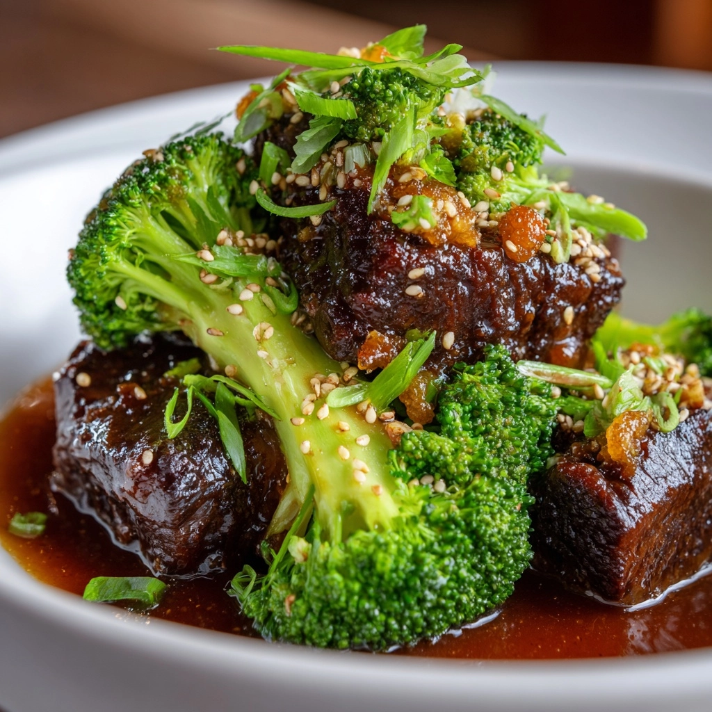 Korean Ground Beef and Broccoli Recipe - Recipe Image