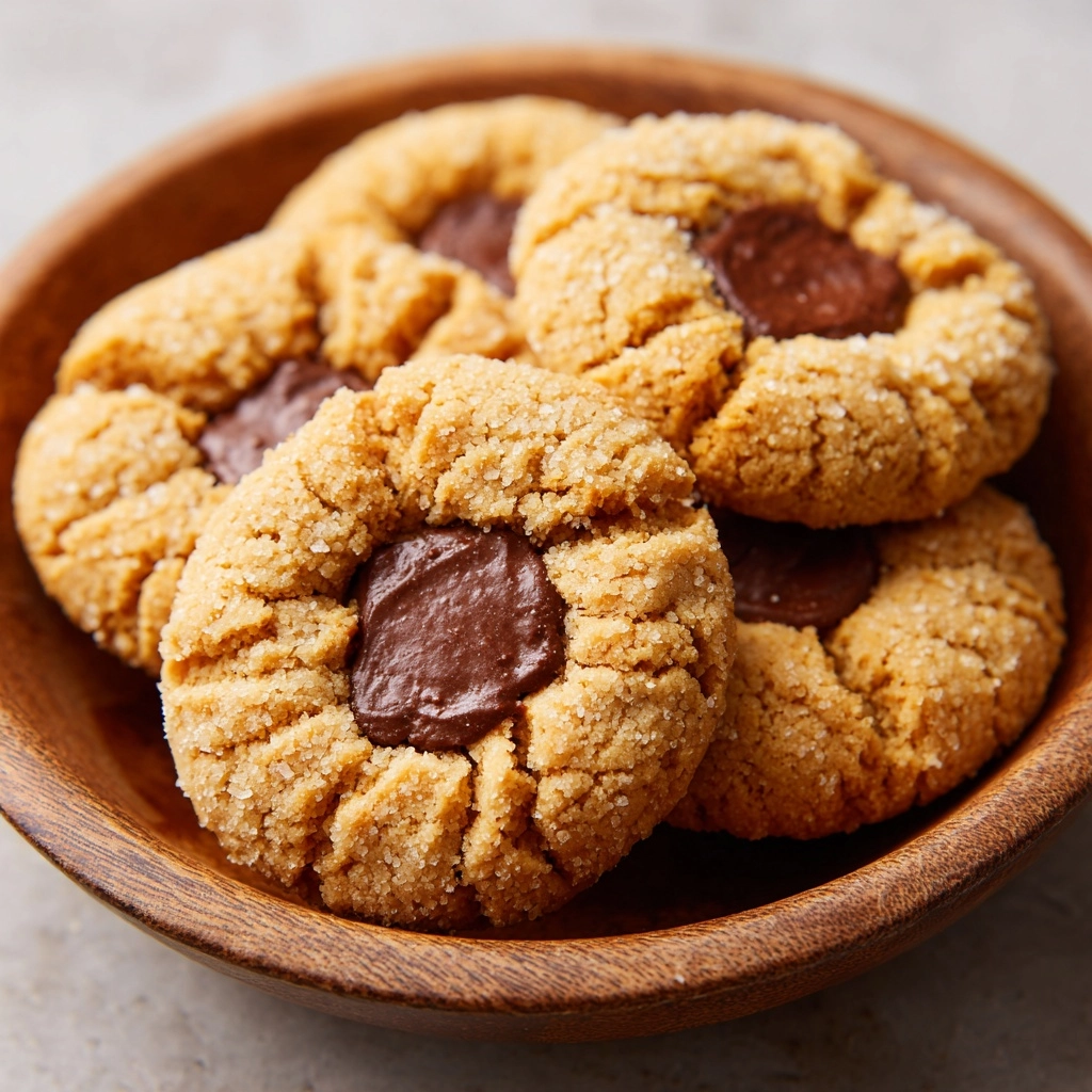Chewy Peanut Butter Cookies Recipe - Recipe Image