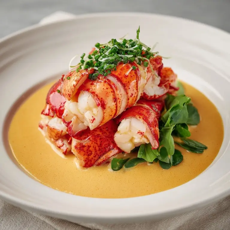 Creamy Spicy Lobster Pasta Recipe