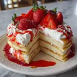 Strawberry Cheesecake Pancakes Recipe