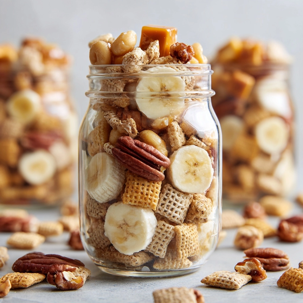 Banana Foster Chex Mix Recipe - Recipe Image