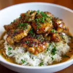 Smothered Chicken and Rice Recipe