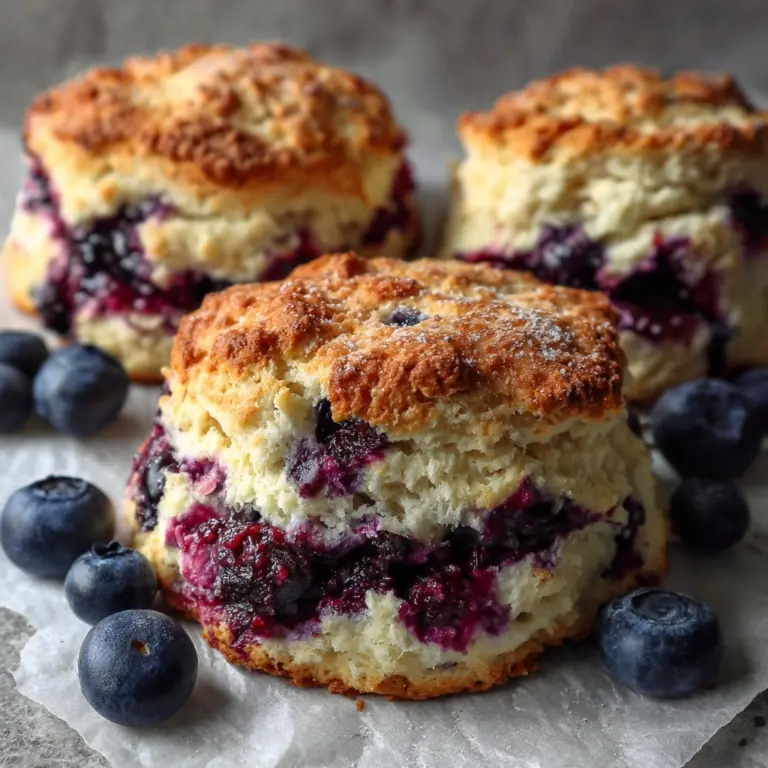 Sweet Blueberry Biscuits with a Tender, Fluffy Bite Recipe