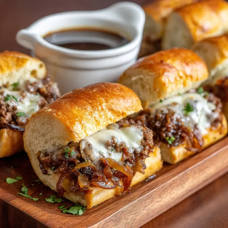 Ground Beef French Dip Sandwich: A Delicious & Easy Recipe
