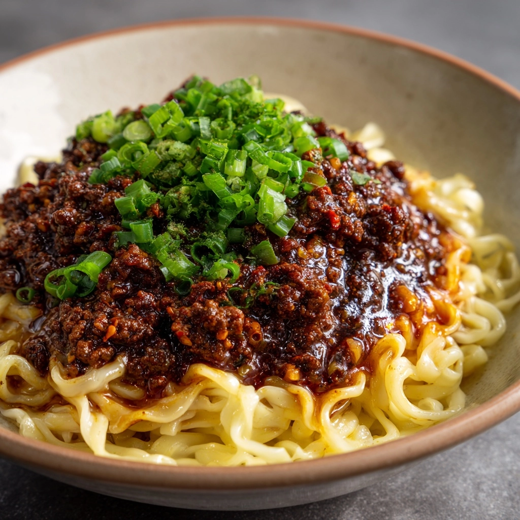 Mongolian Ground Beef and Noodles Recipe - Recipe Image