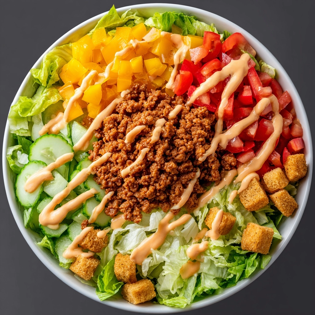 Big Mac Salad Recipe - Recipe Image