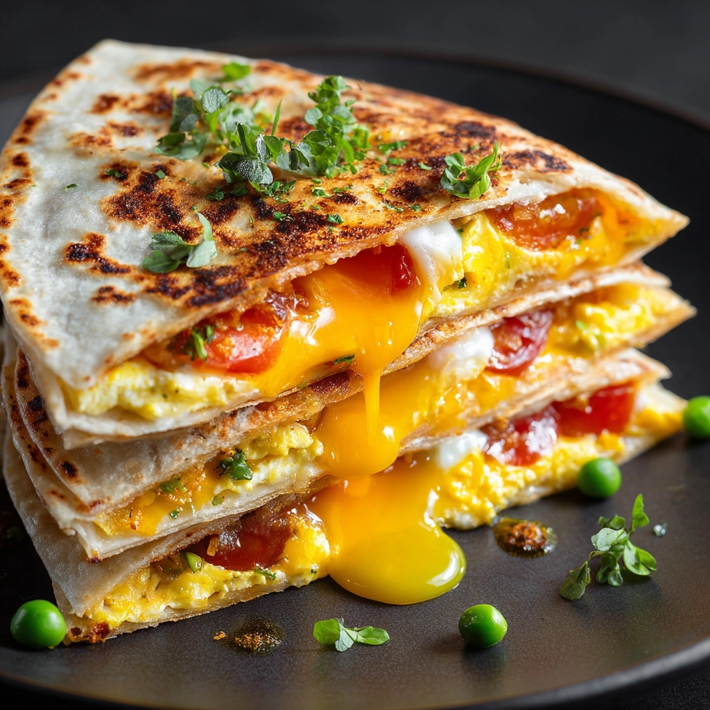 Fried Egg Quesadilla Recipe - Recipe Image