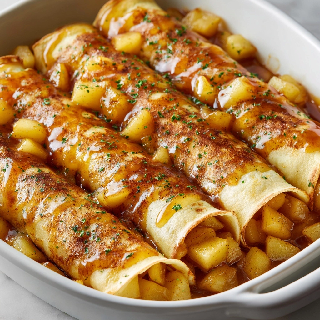 Irresistible Apple Pie Enchiladas Recipe - Recipe Image