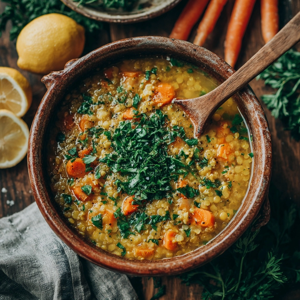 One-Pot Golden Lentil Soup Recipe