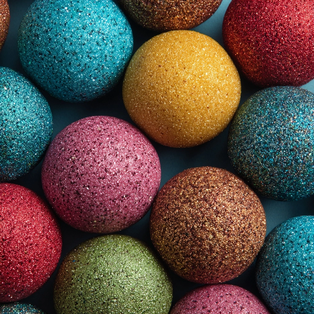 Glitter Cookie Balls Recipe - Recipe Image