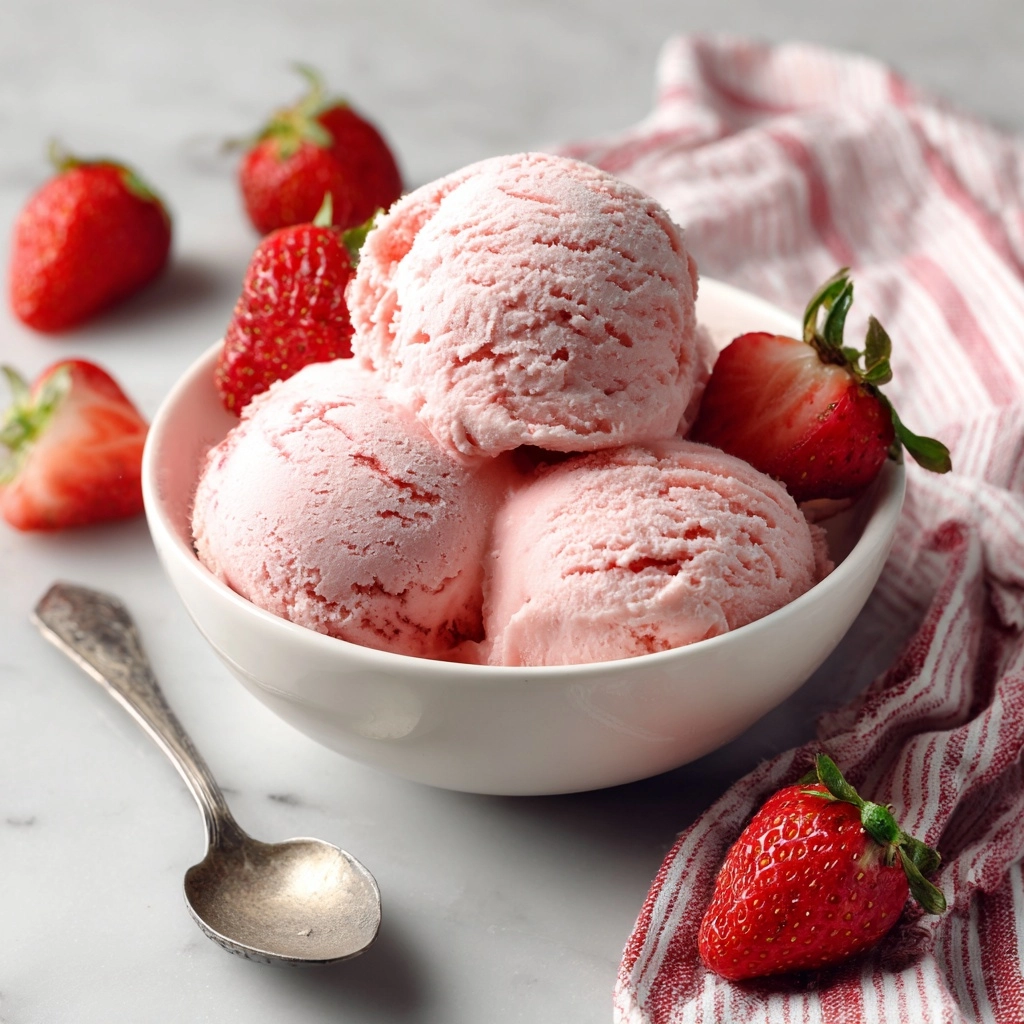 Strawberry Frozen Yogurt Recipe
