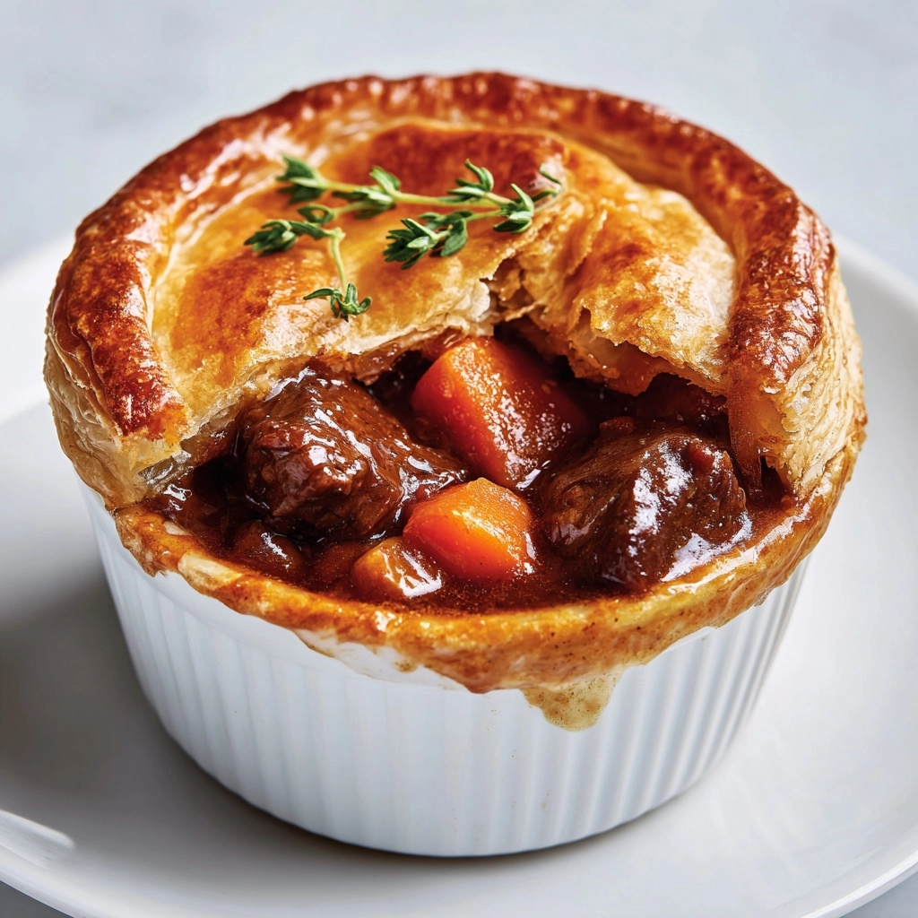 Guinness Braised Beef Pot Pie Recipe - Recipe Image