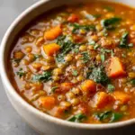 Creamy Red Lentil Soup Recipe