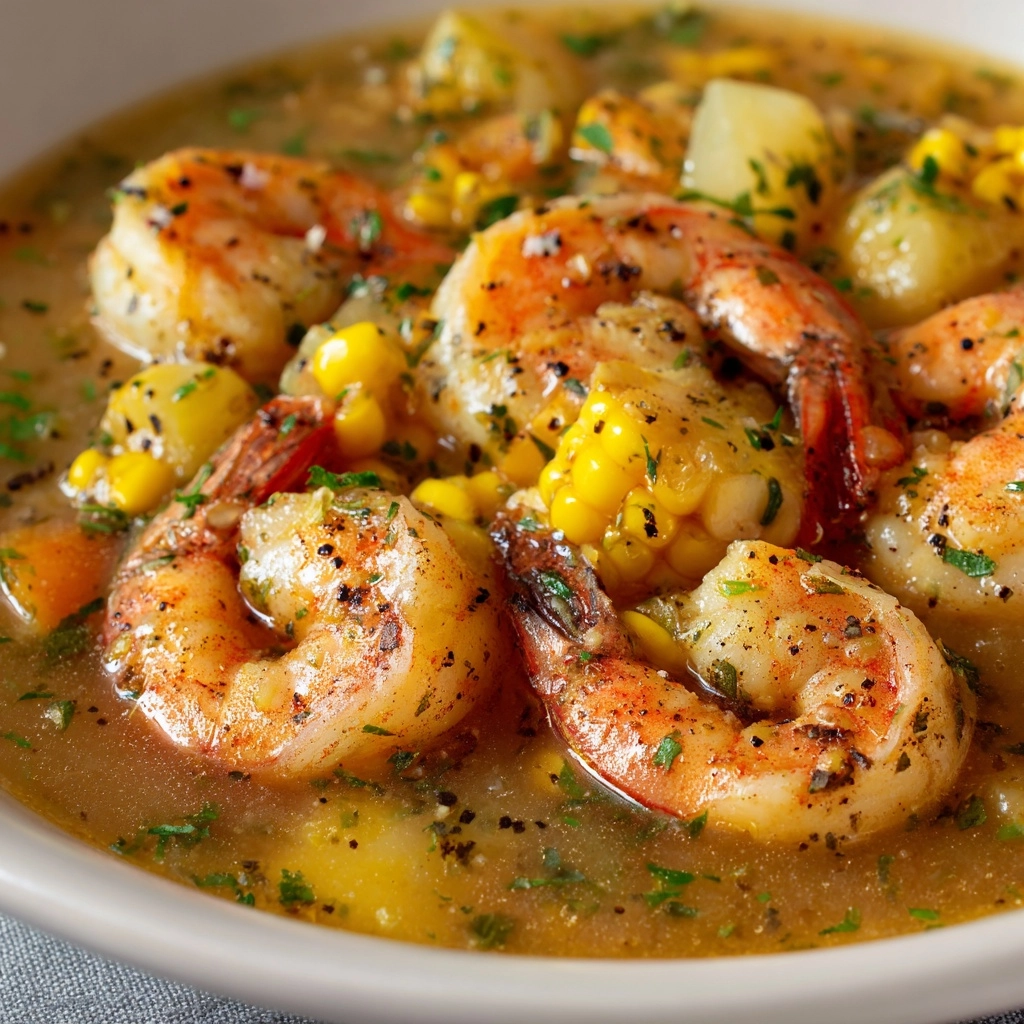 New Orleans Shrimp and Corn Bisque Recipe - Recipe Image