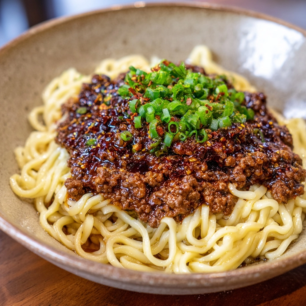 Mongolian Ground Beef and Noodles Recipe - Recipe Image