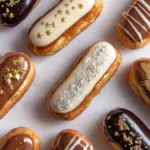 Chocolate Éclairs with Vanilla Filling Recipe