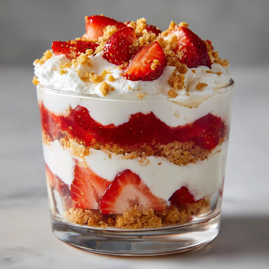 Strawberry Cheesecake Trifle Recipe - Recipe Image
