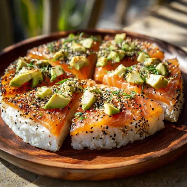 Baked Salmon Sushi Recipe