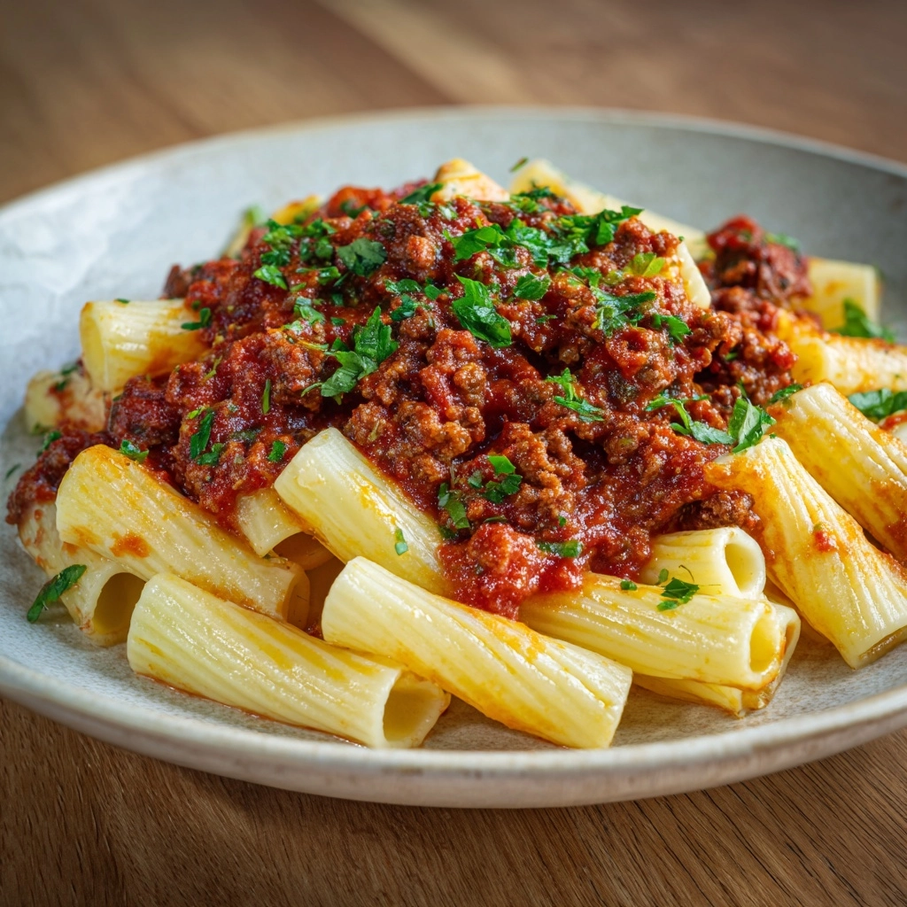One Pot Sloppy Joe Pasta Recipe - Recipe Image