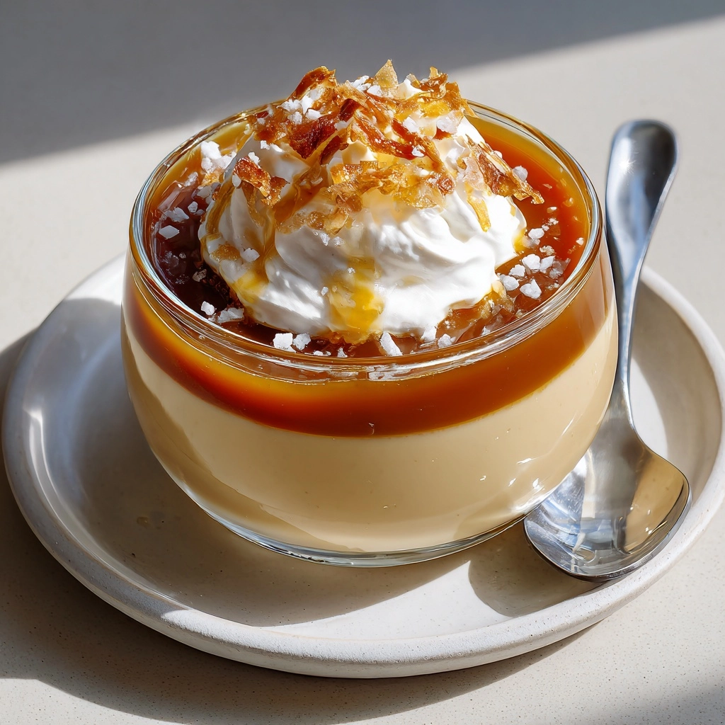 Creamy Homemade Butterscotch Pudding Recipe - Recipe Image