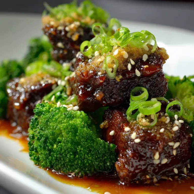 Korean Ground Beef and Broccoli Recipe