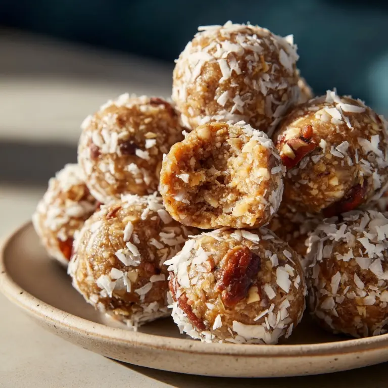 Pecan Cookie Balls Recipe