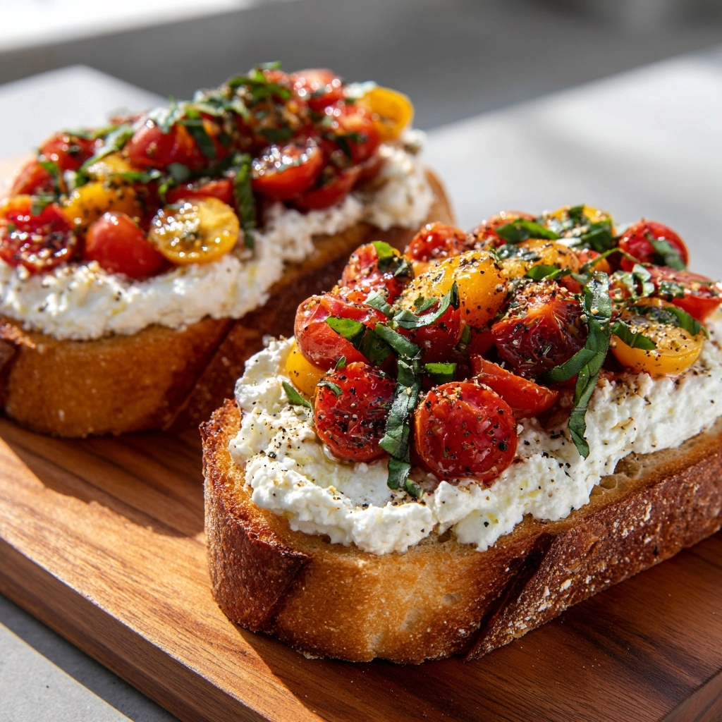Burrata Bruschetta Recipe - Recipe Image