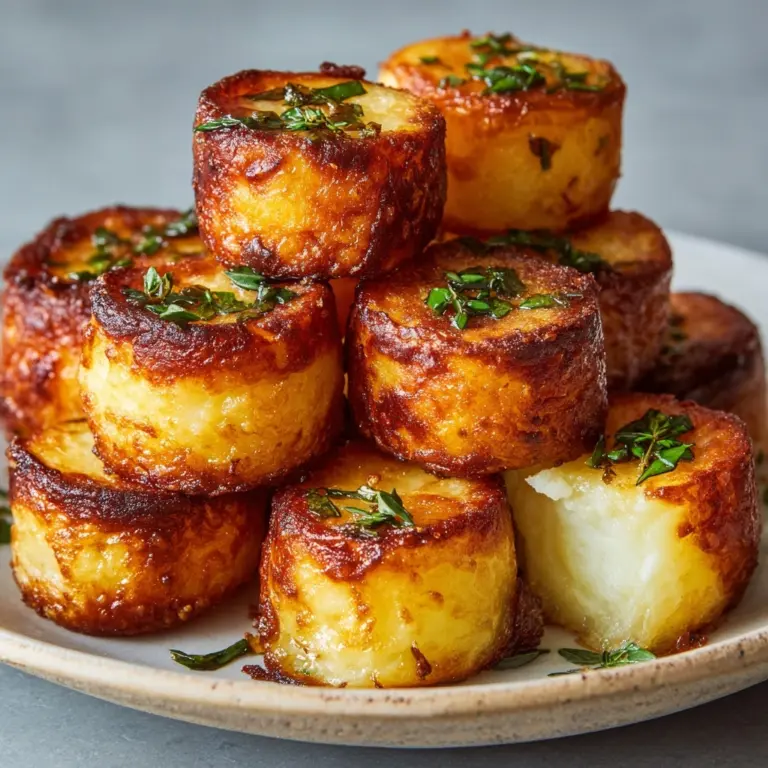 Cheesy Mashed Potato Puffs Recipe