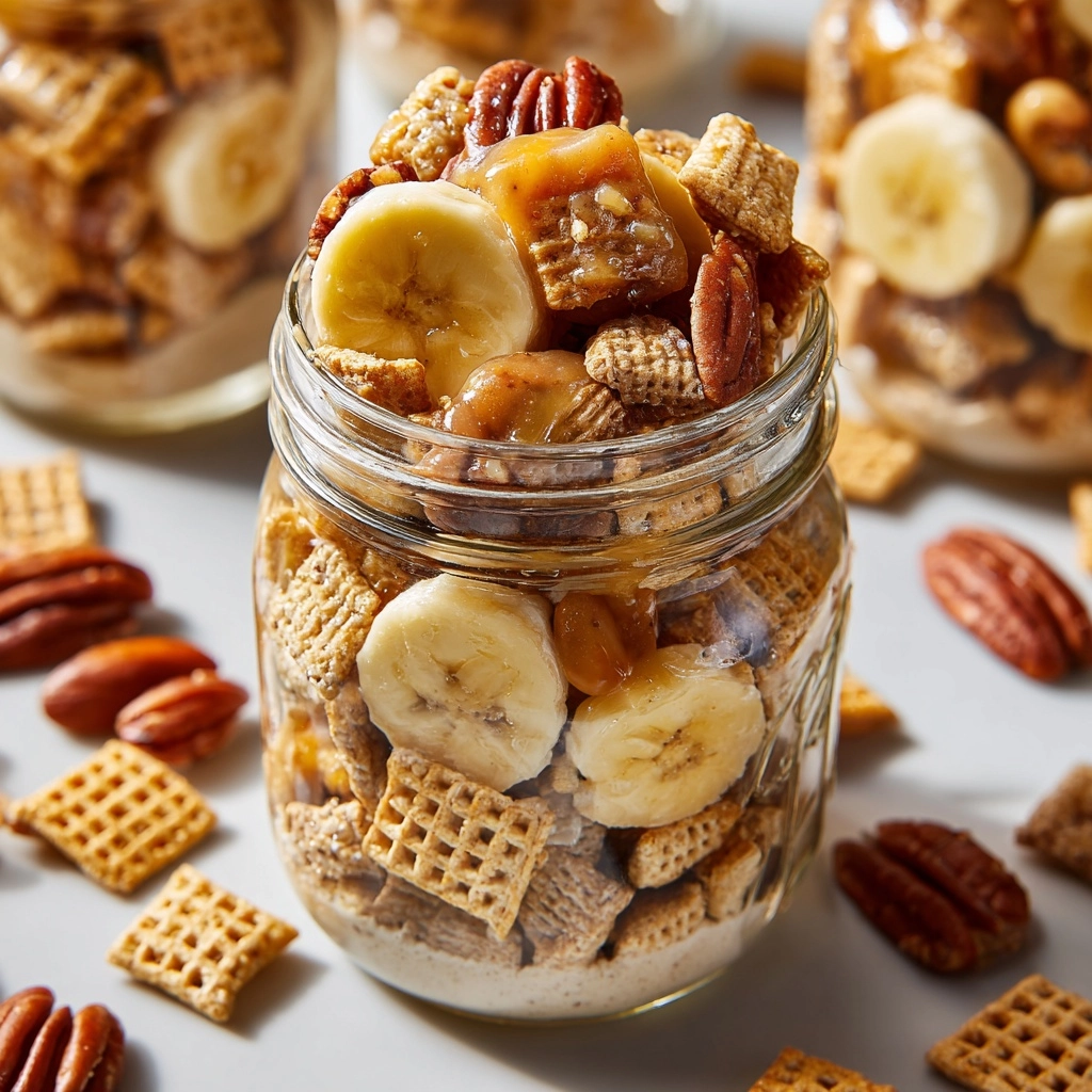 Banana Foster Chex Mix Recipe - Recipe Image