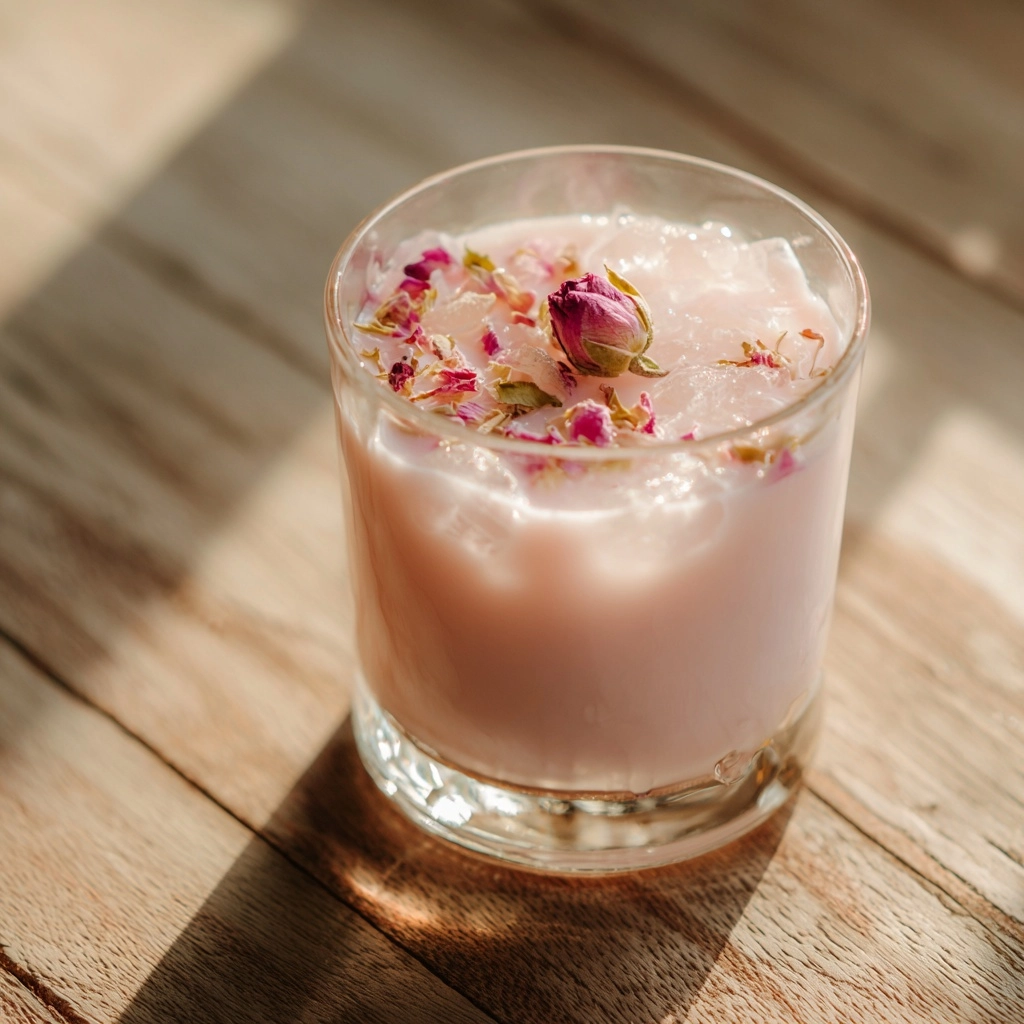 Rose Milk Recipe - Recipe Image