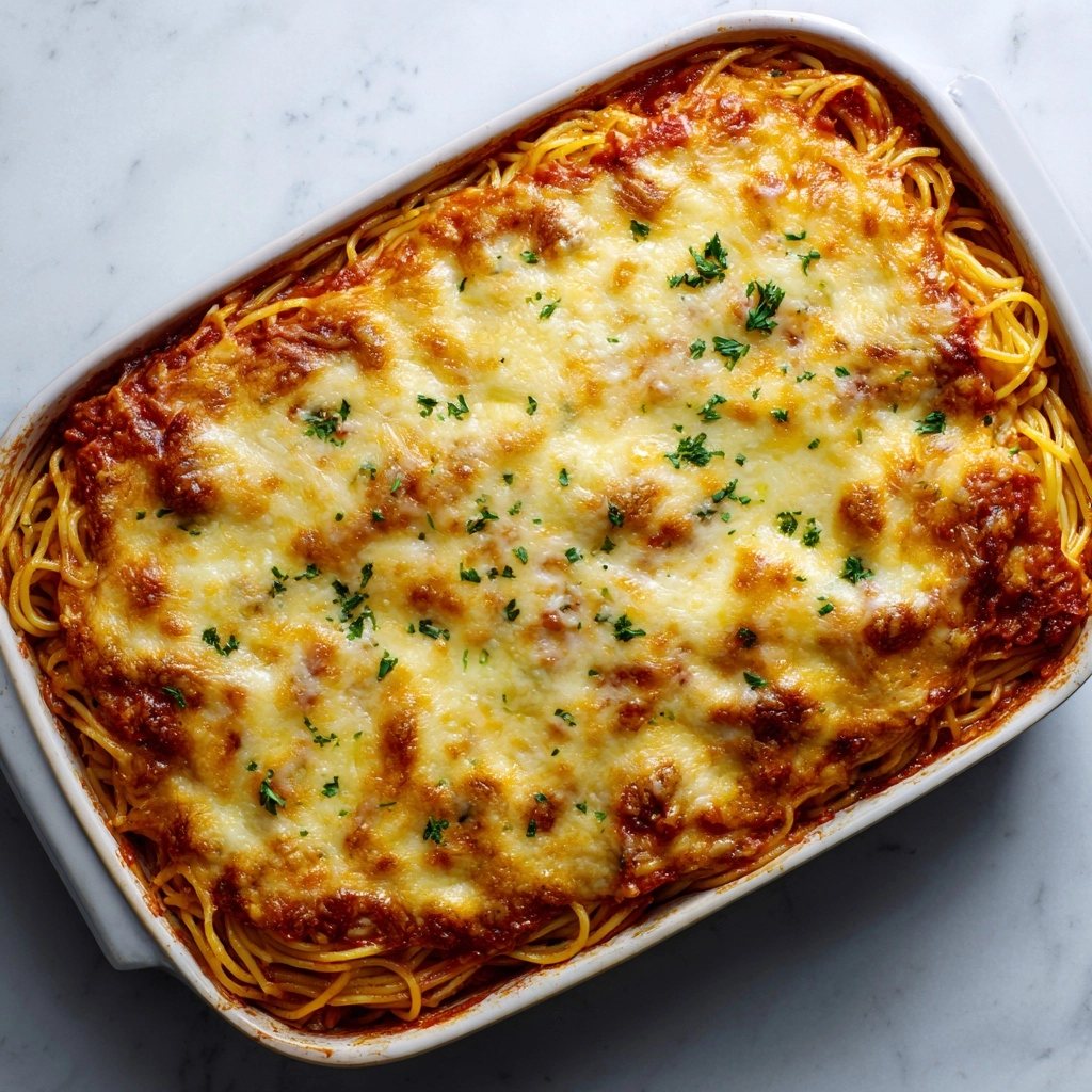 Baked Spaghetti Recipe - Recipe Image