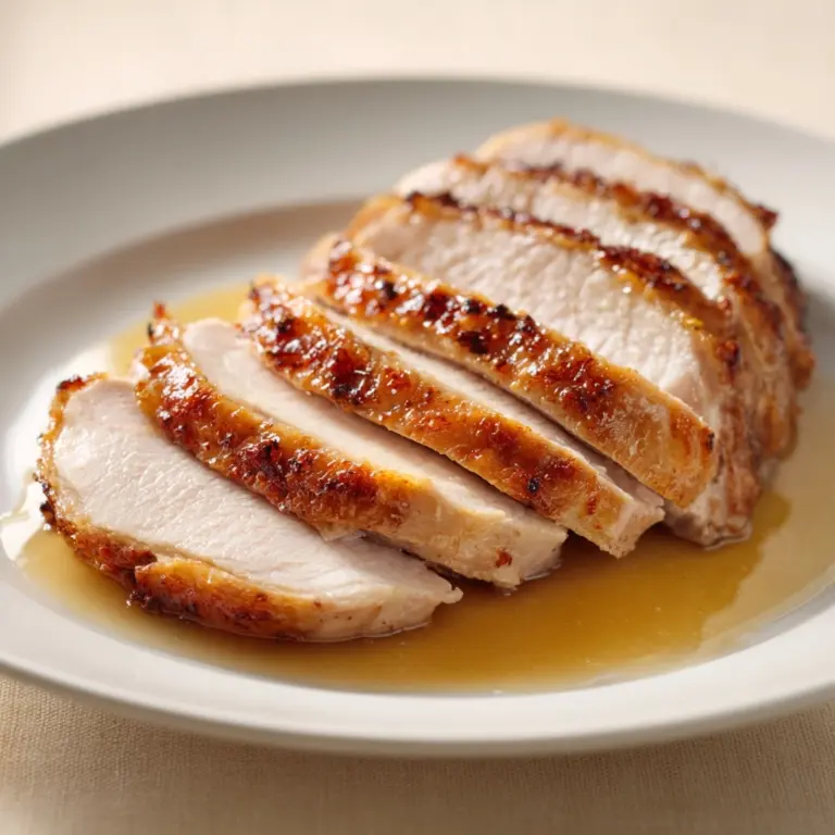 Maple Glazed Turkey Breast: A Perfect Holiday Delight Recipe