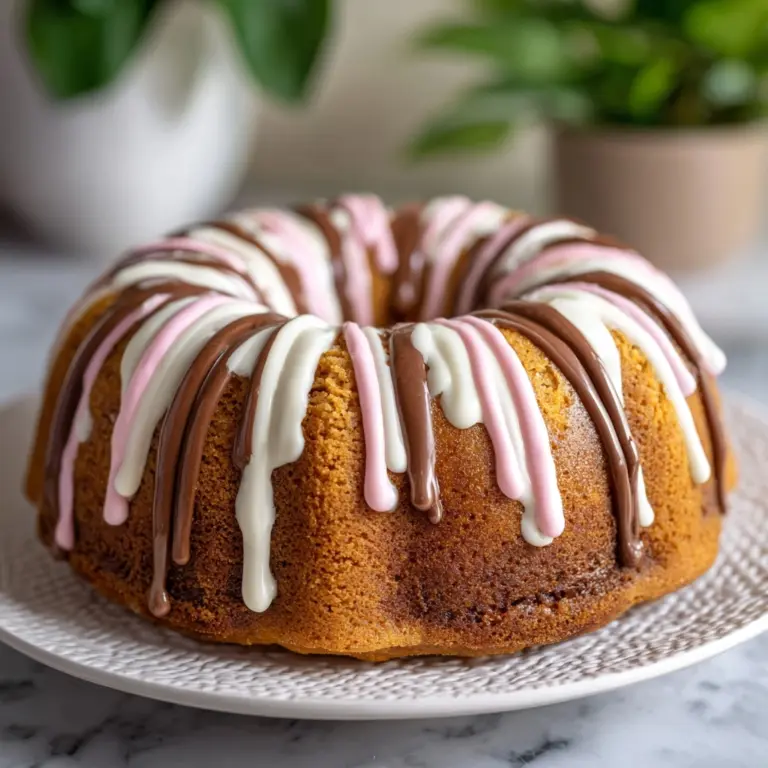 Neapolitan Pound Cake Recipe