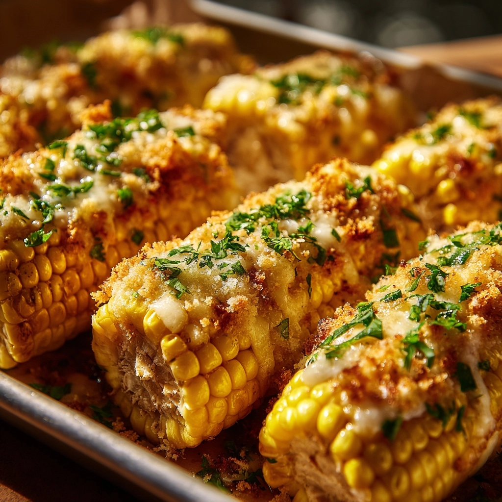 Parmesan Corn on the Cob Recipe - Recipe Image