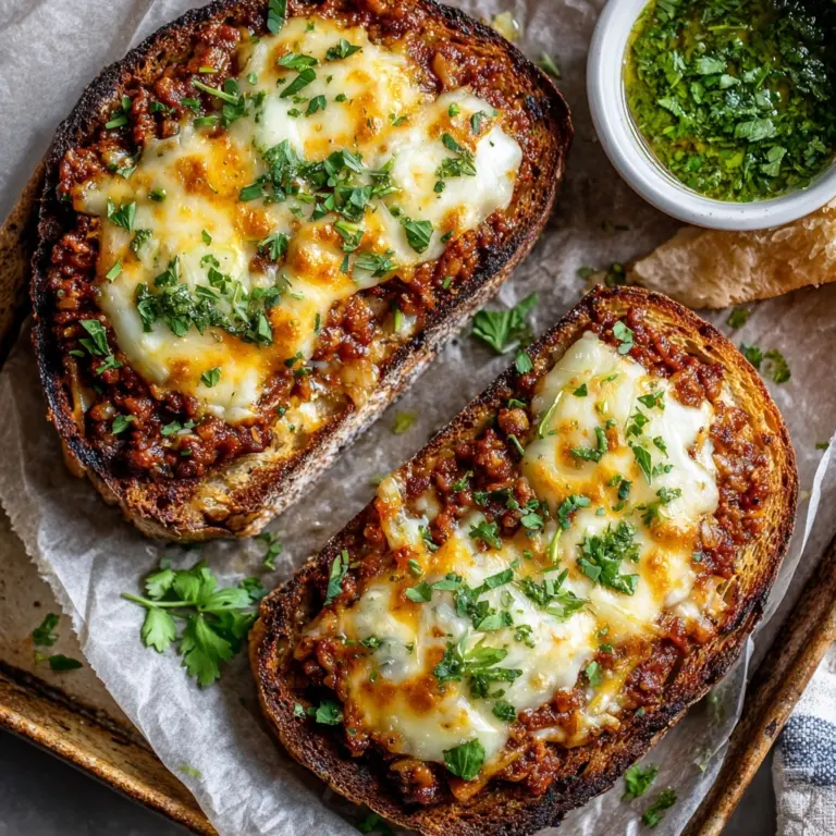 Chili Cheese Toast Recipe