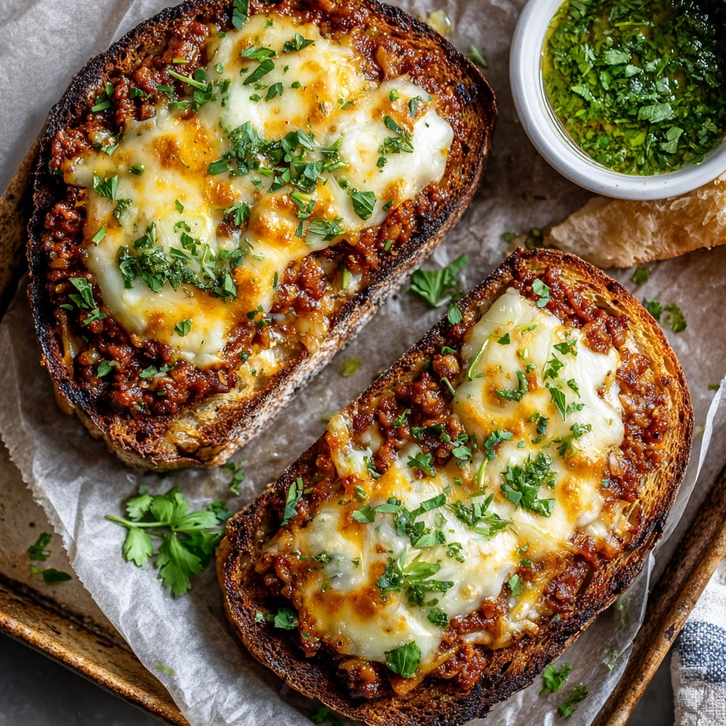 Chili Cheese Toast Recipe - Recipe Image