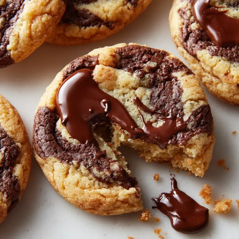 Swirled Brownie Cookies with a Peanut Butter Twist You’ll Love Recipe