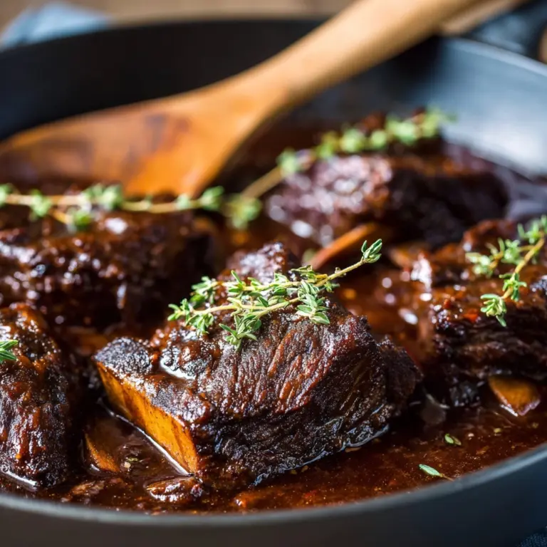 Braised Lamb Shanks with Herb Infusion Recipe