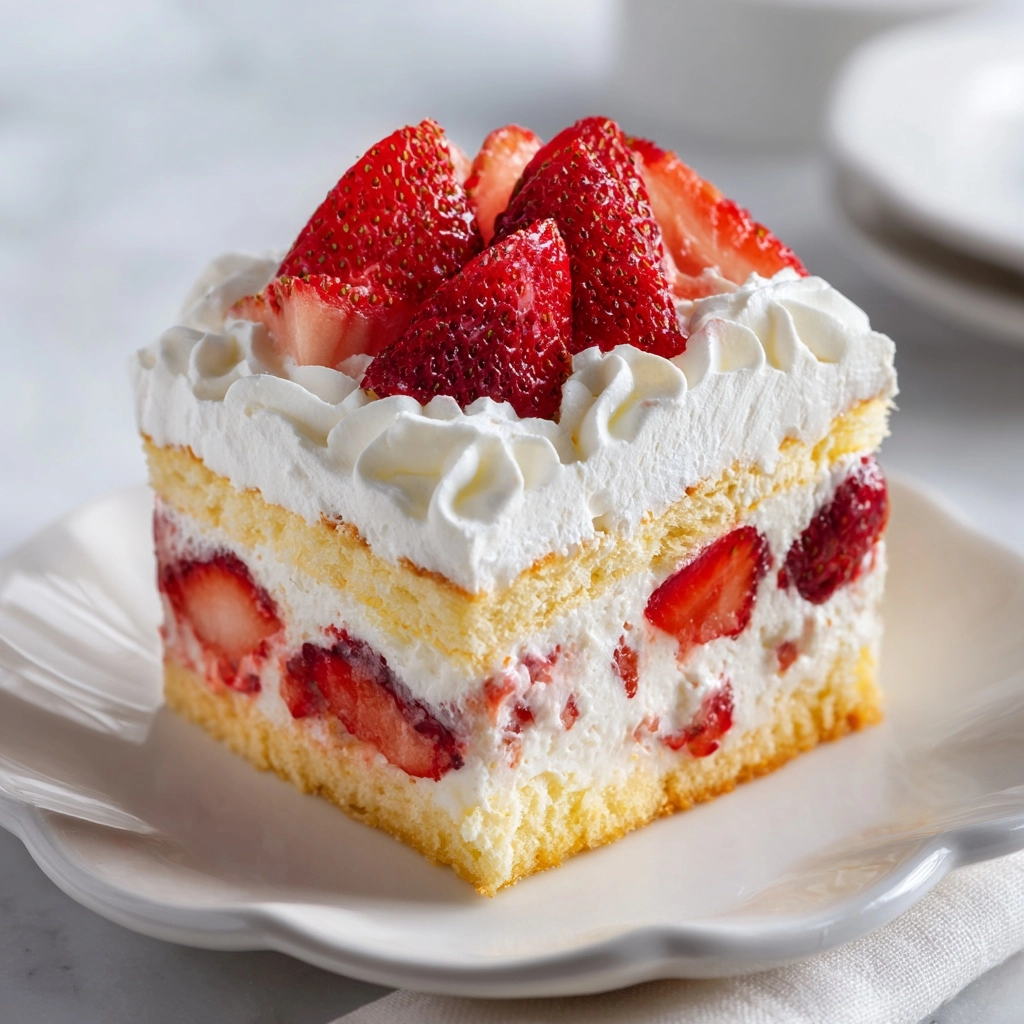 Easy Strawberry Poke Cake Recipe