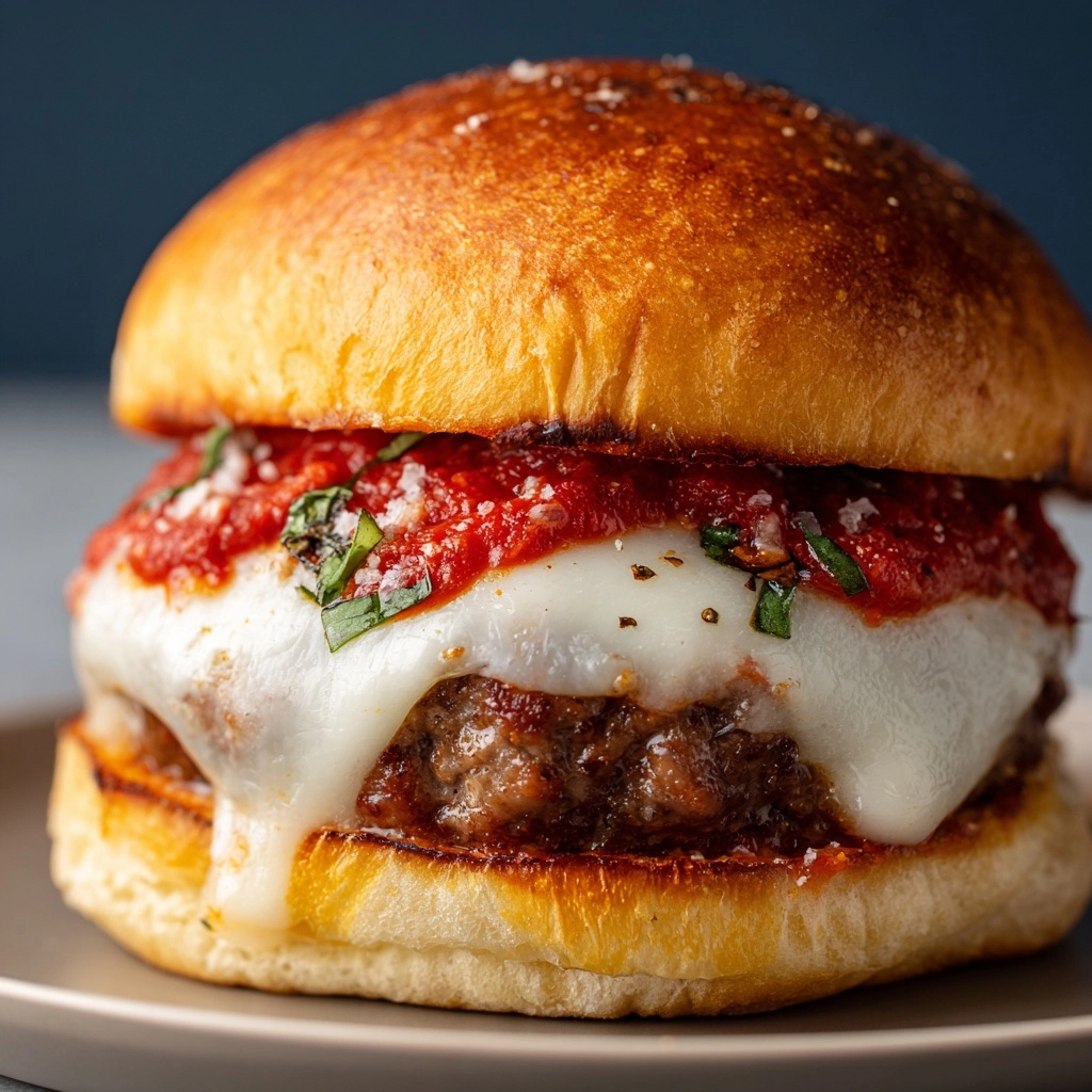 Pizza Burgers Recipe - Recipe Image