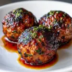 Honey Barbeque Chicken Meatballs Recipe