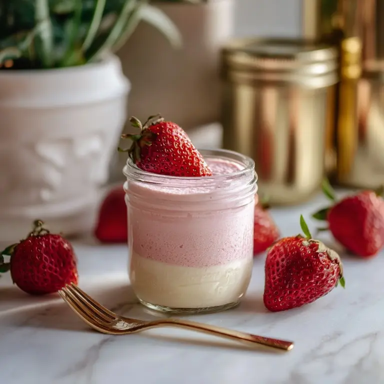 Homemade Strawberry Shortcake Coffee Creamer Recipe