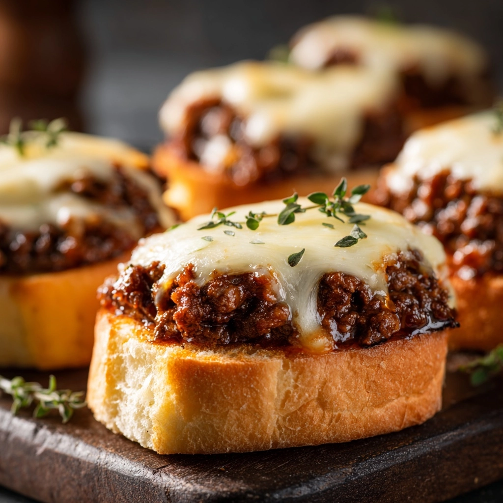 Smokey Sloppy Joe and Provolone Recipe - Recipe Image